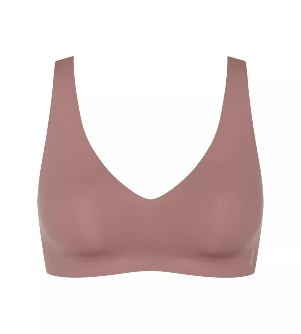 Sloggi Women ZERO Feel 2.0 Soft bra, BH, donkerbruin