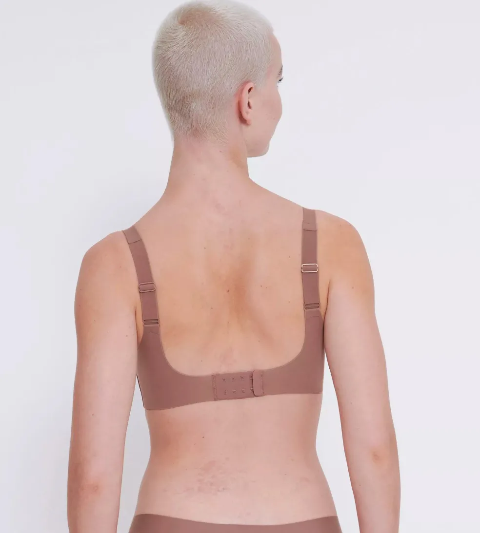 Sloggi Women ZERO Feel 2.0 Soft bra, BH, donkerbruin