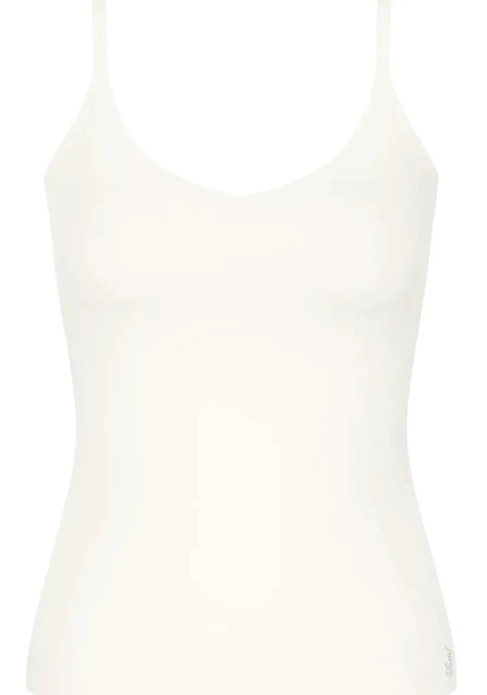 Sloggi Women ZERO Feel 2.0 Spaghetti Top (1-pack), dames singlet, wit