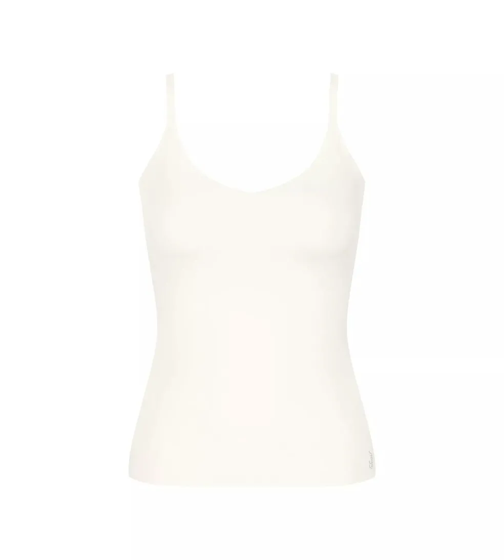Sloggi Women ZERO Feel 2.0 Spaghetti Top (1-pack), dames singlet, wit