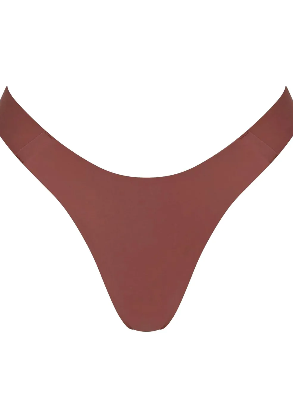 Sloggi Women ZERO Feel 2.0 Tiny tanga (1-pack), dames slip, roestbruin