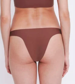 Sloggi Women ZERO Feel 2.0 Tiny tanga (1-pack), dames slip, roestbruin