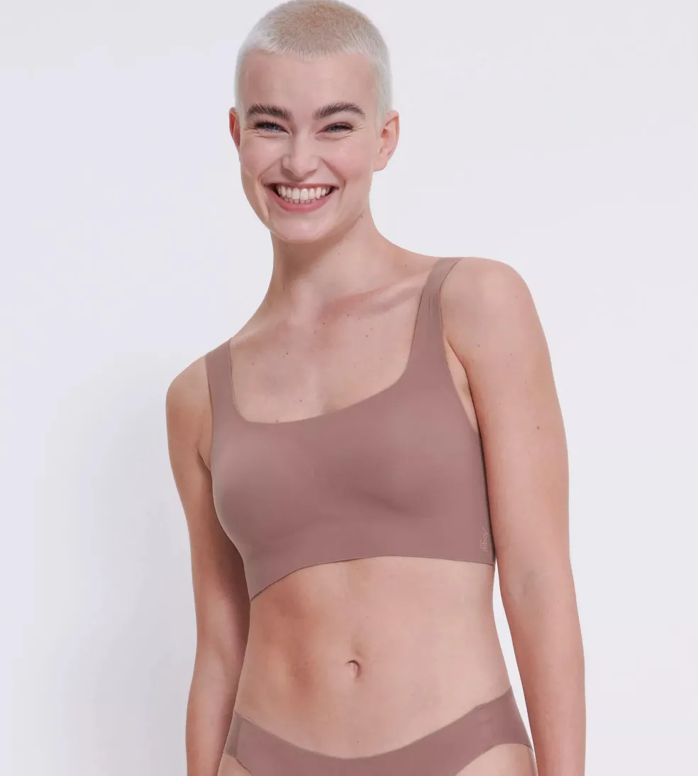 Sloggi Women ZERO Feel 2.0 Top, bralette, donkerbruin