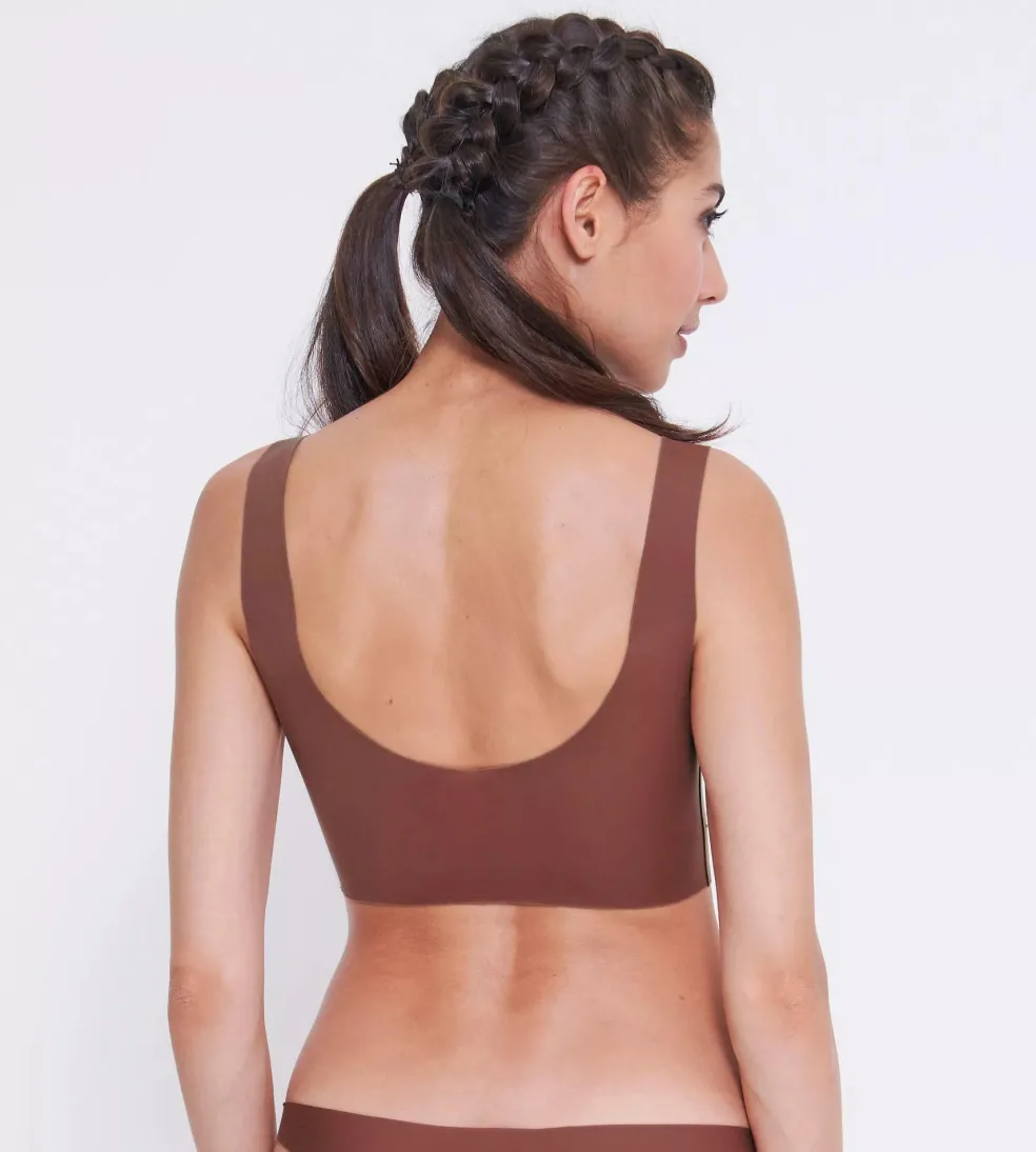 Sloggi Women ZERO Feel 2.0 Top, bralette, roestbruin