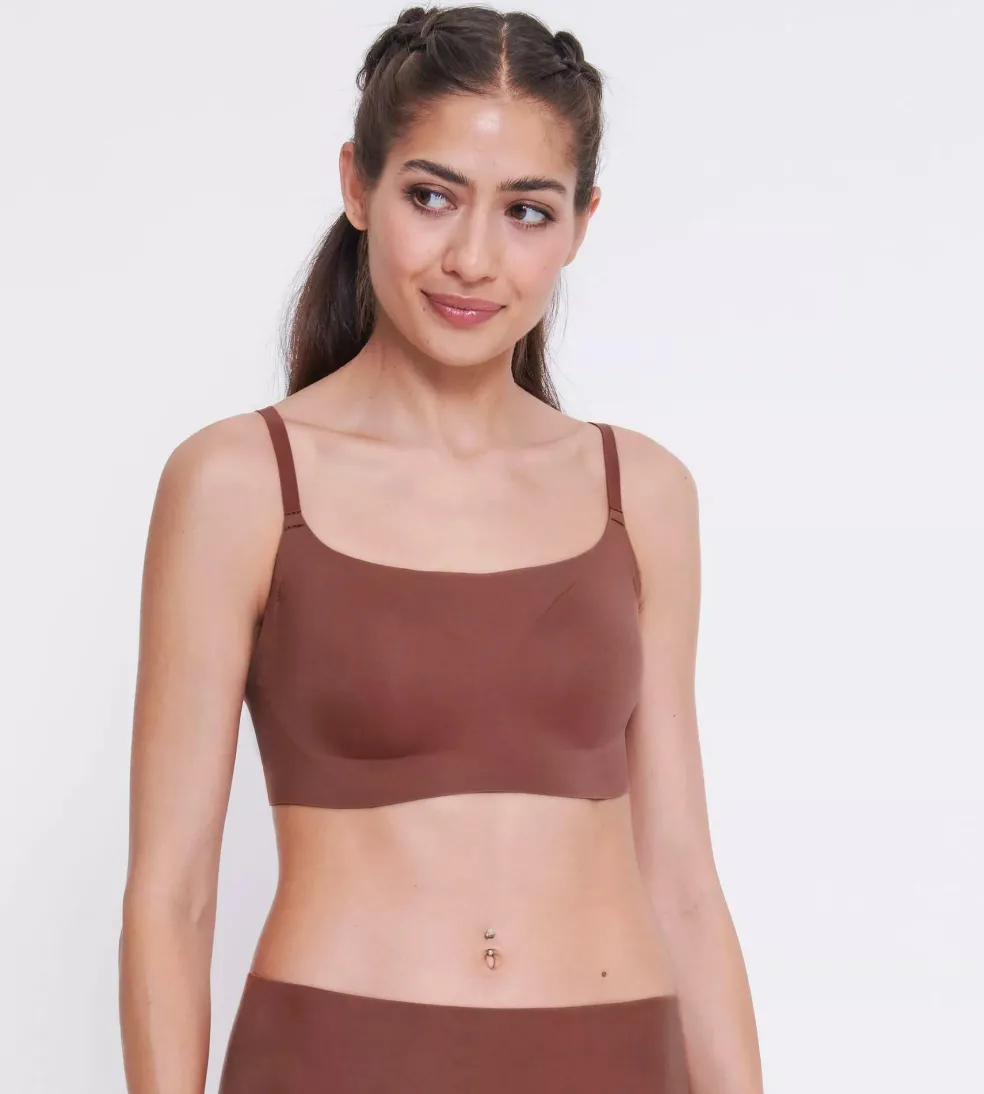 Sloggi Women ZERO Feel 2.0 Ultra Bra, BH, roestbruin
