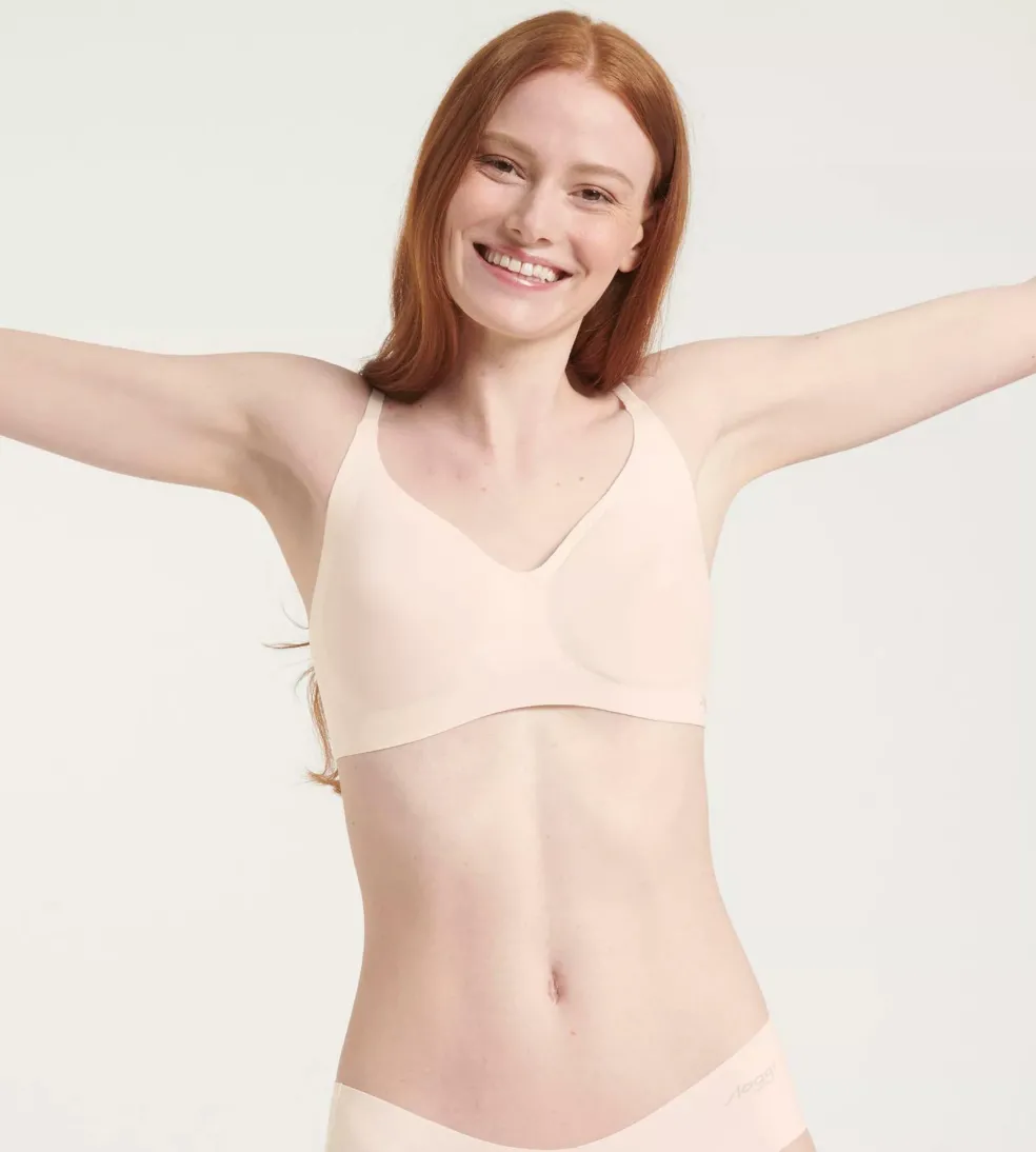 Sloggi Women ZERO Microfibre 2.0 Bralette, bralette, beige