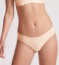 Sloggi Women ZERO Microfibre 2.0 Hipstring (1-pack), dames string, beige