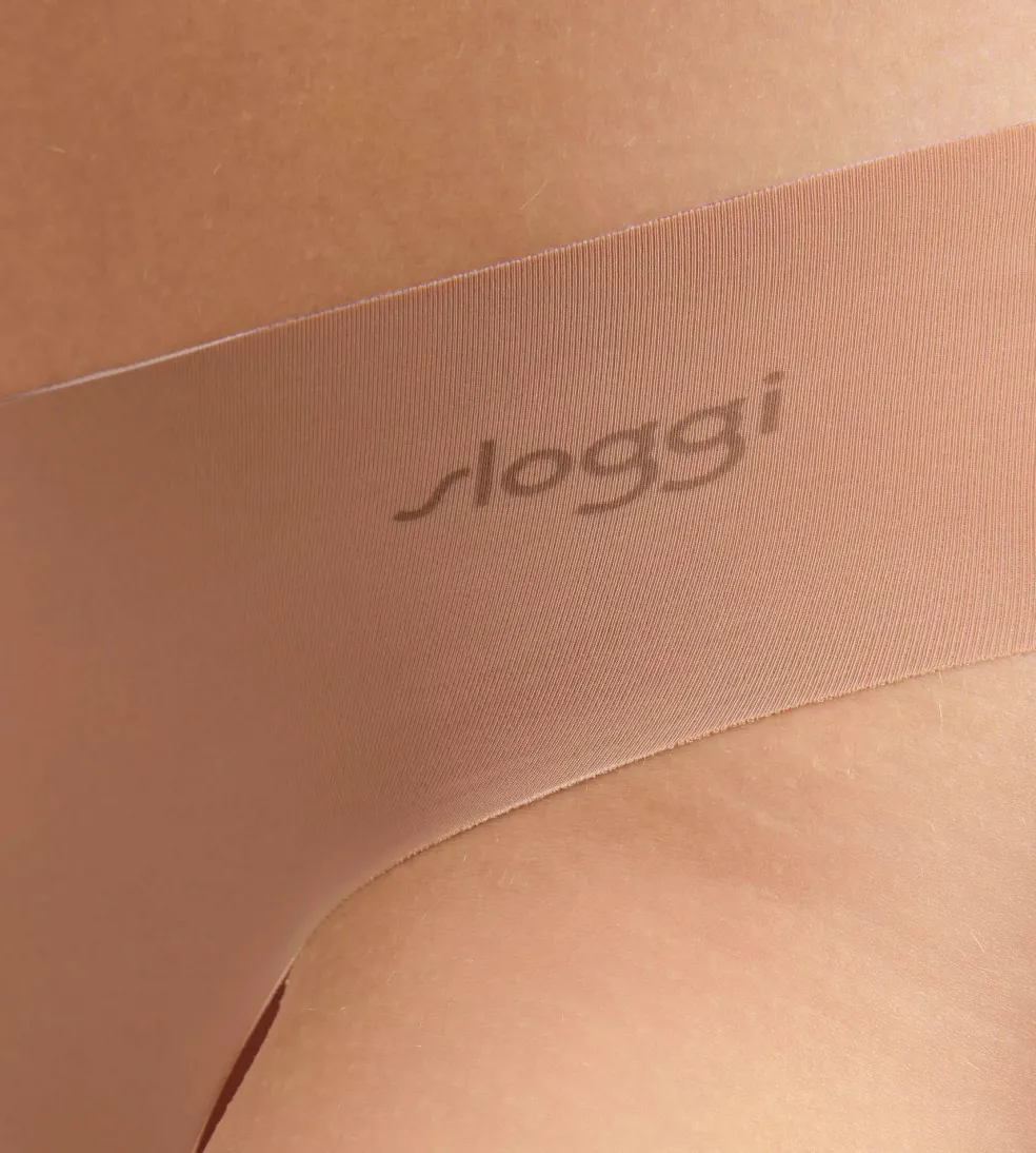 Sloggi Women ZERO Microfibre 2.0 Hipstring (1-pack), dames string, bruin