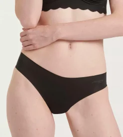 Sloggi Women ZERO Microfibre 2.0 Hipstring (1-pack), dames string, zwart