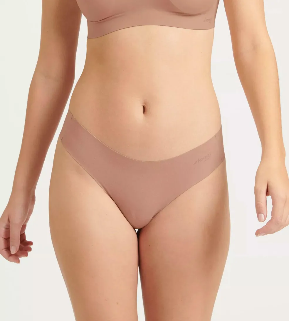 Sloggi Women ZERO Modal 2.0 Hipstring (1-pack), dames string, bruin