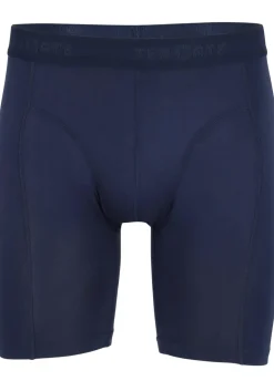 TEN CATE Basics men bamboo viscose long shorts (2-pack), heren boxers lange pijpen, blauw