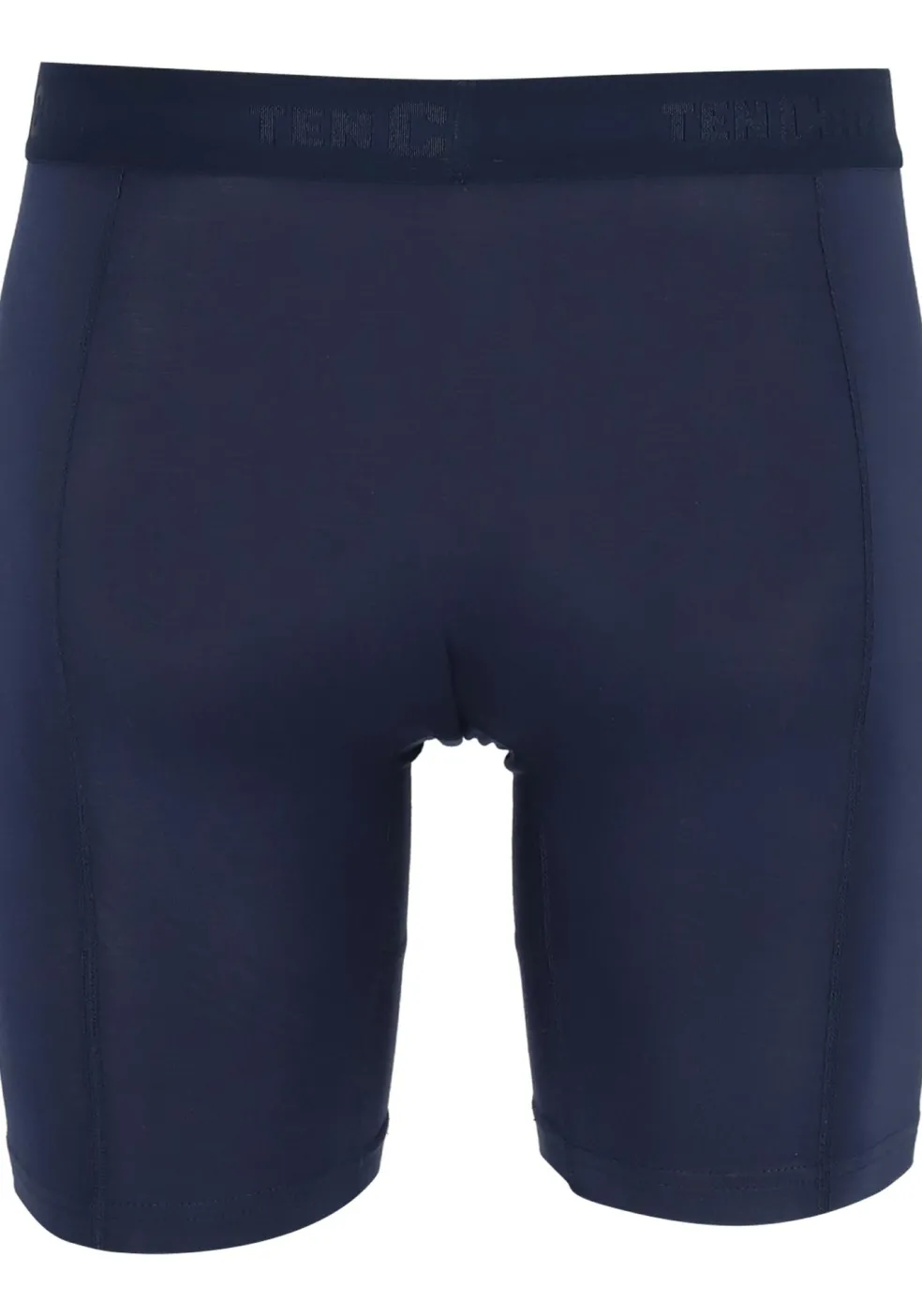 TEN CATE Basics men bamboo viscose long shorts (4-pack), heren boxers lange pijpen, blauw