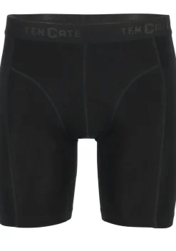 TEN CATE Basics men bamboo viscose long shorts (4-pack), heren boxers lange pijpen, zwart