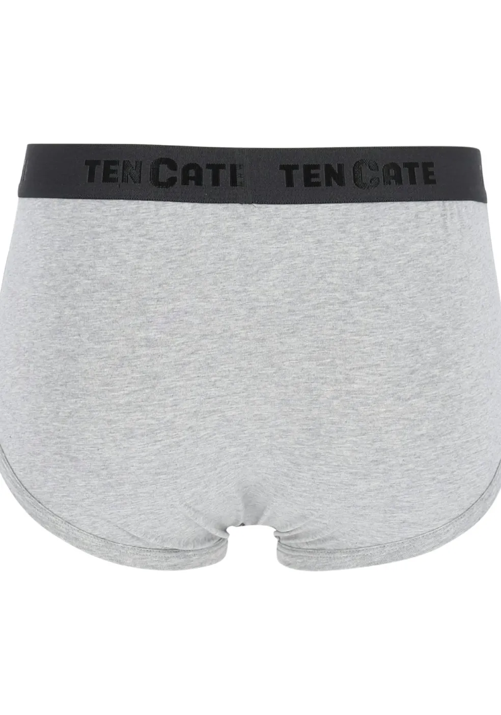 TEN CATE Basics men classic slip met gulp (2-pack), heren heupslips, grijs melange