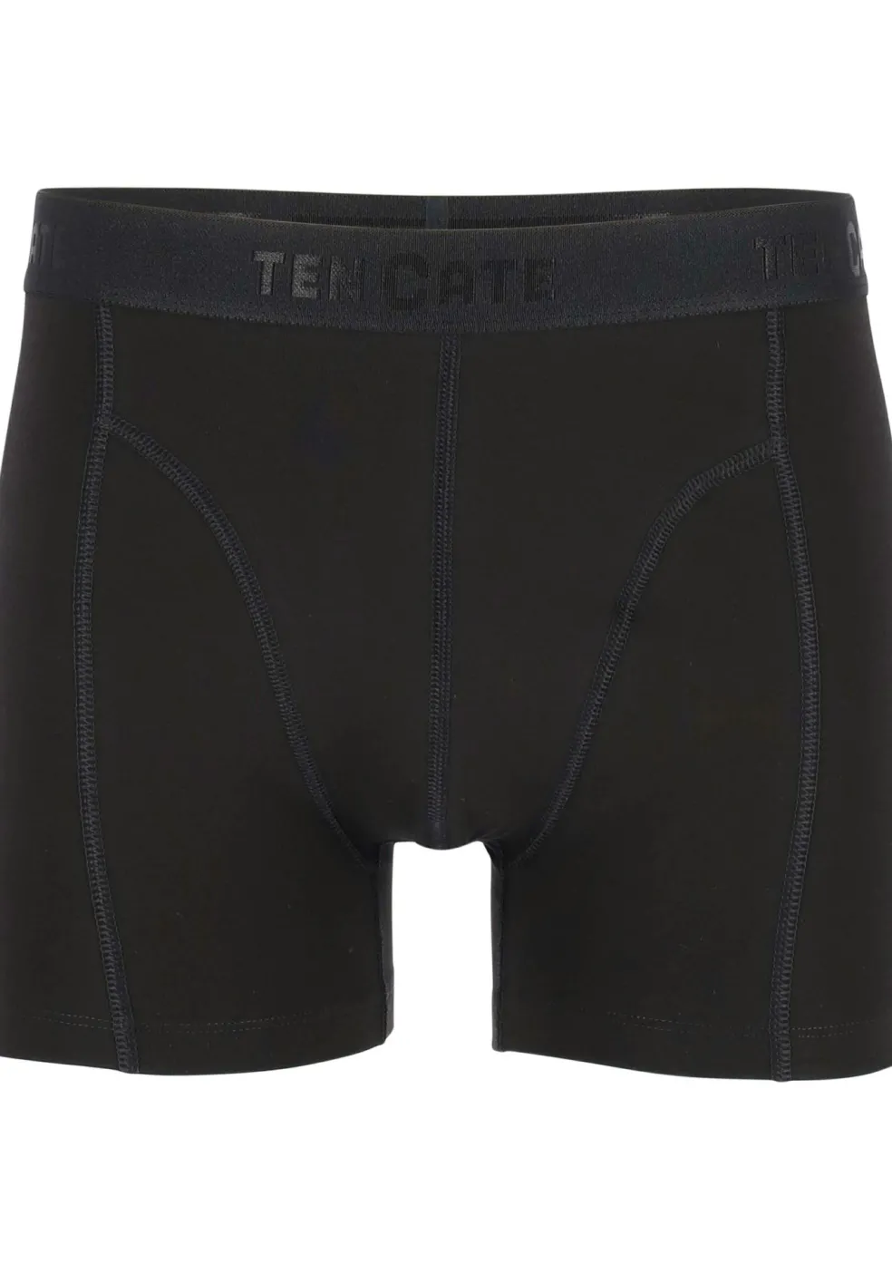 TEN CATE Basics men shorts (2-pack), heren boxers normale lengte, zwart