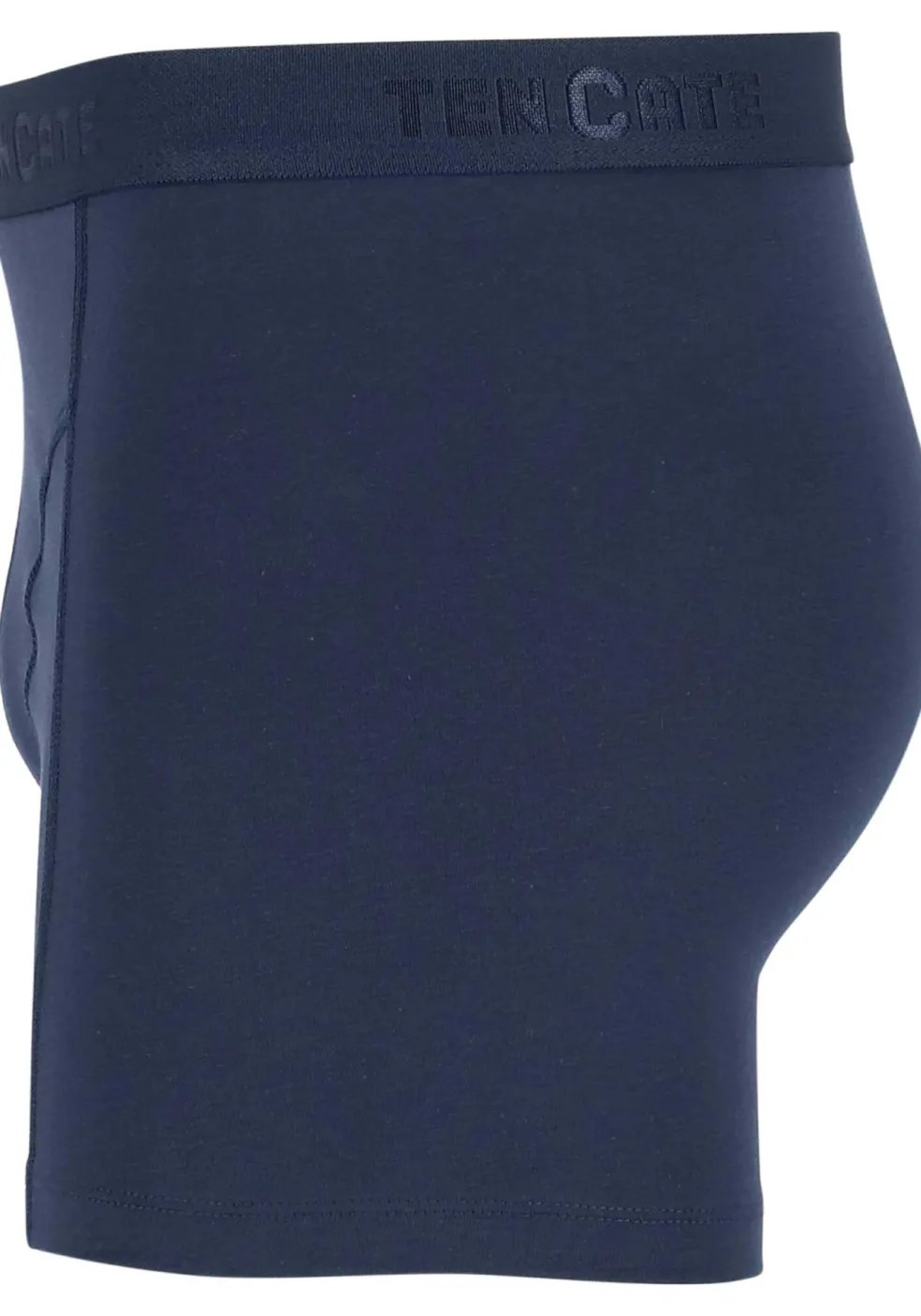 TEN CATE Basics men shorts (2-pack), heren boxers normale lengte, blauw