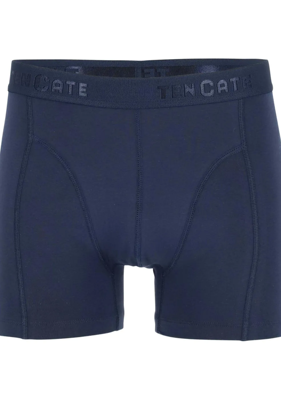 TEN CATE Basics men shorts (2-pack), heren boxers normale lengte, blauw