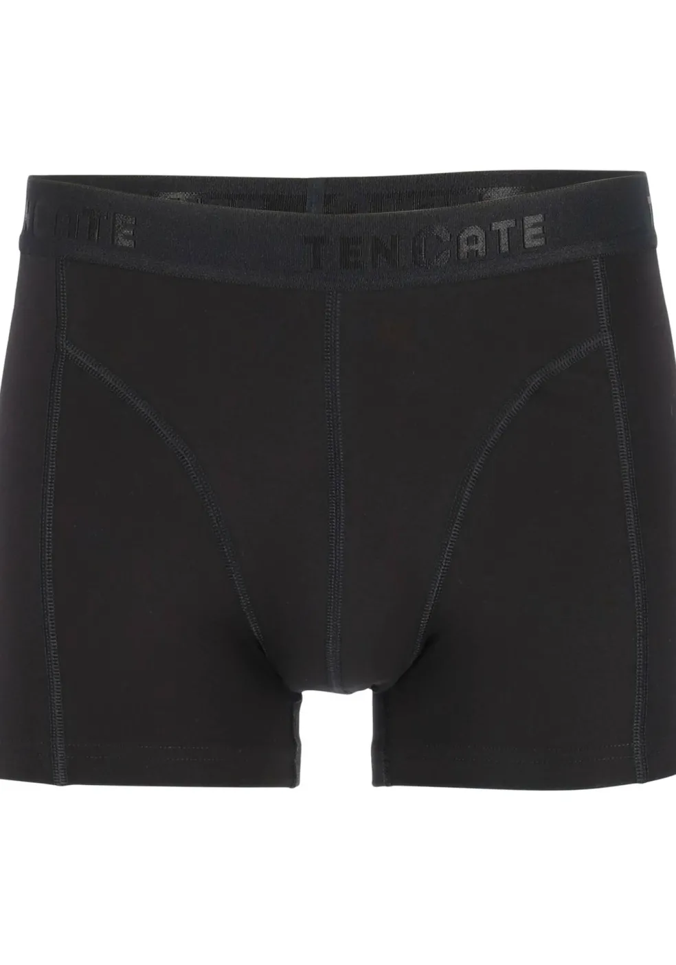 TEN CATE Basics men shorty (2-pack), heren boxers kort, zwart