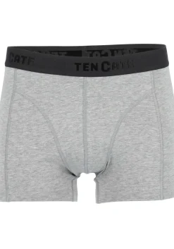 TEN CATE Basics men shorty (2-pack), heren boxers kort, grijs melange