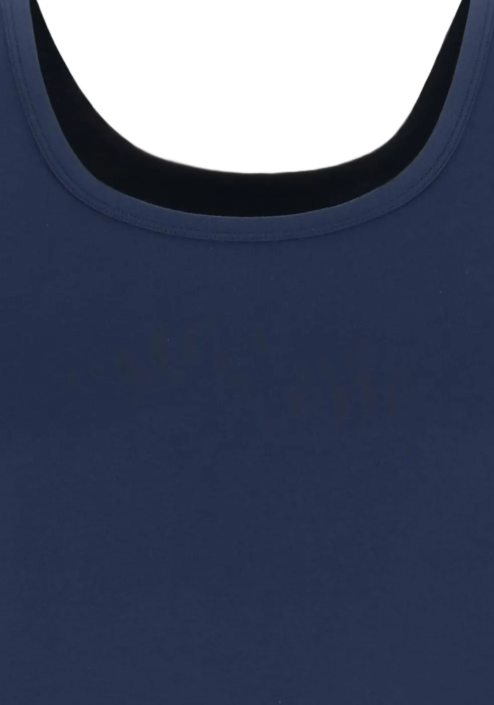 TEN CATE Basics men singlet (2-pack), heren hemden O-hals, blauw