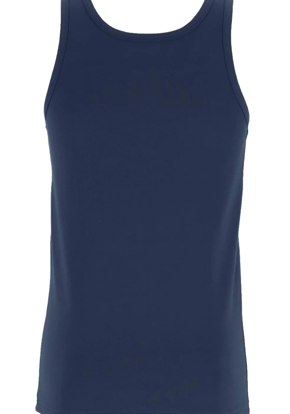 TEN CATE Basics men singlet (2-pack), heren hemden O-hals, blauw
