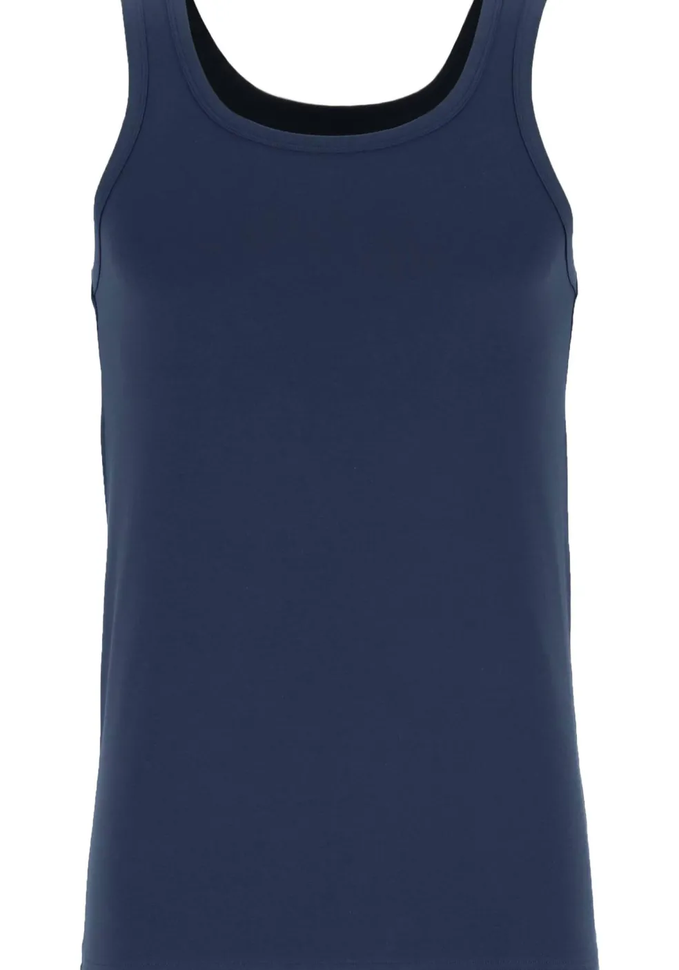 TEN CATE Basics men singlet (2-pack), heren hemden O-hals, blauw