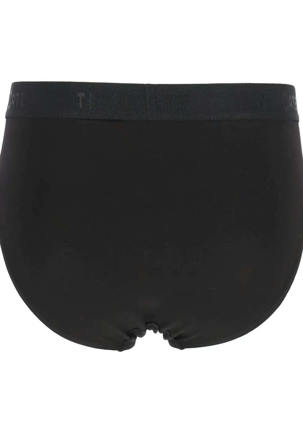 TEN CATE Basics men slip (2-pack), heren sportslips, zwart