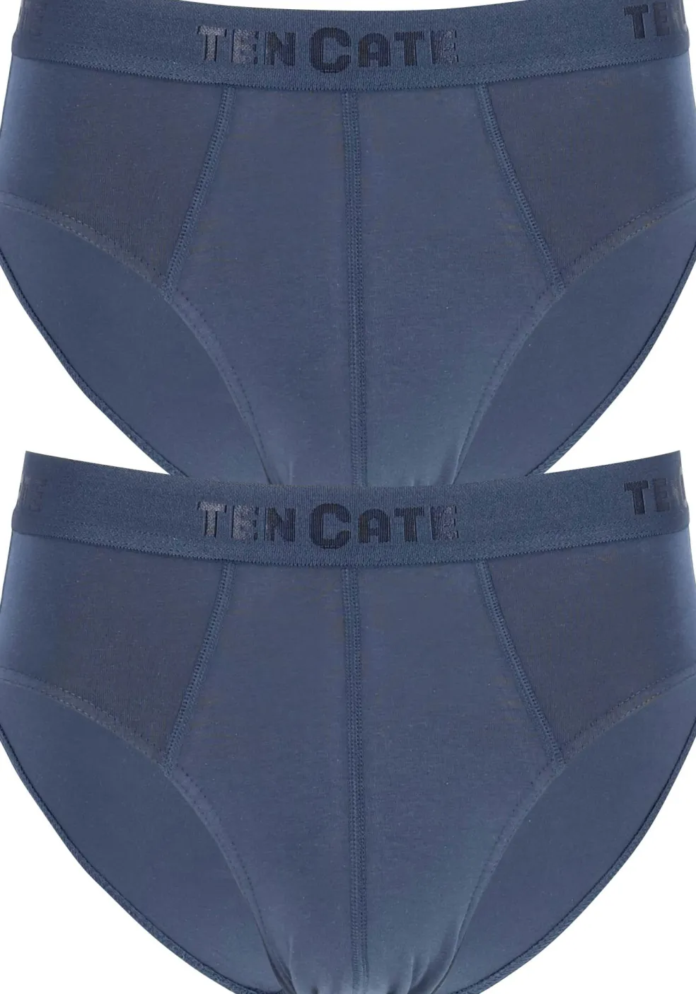 TEN CATE Basics men slip (2-pack), heren sportslips, blauw