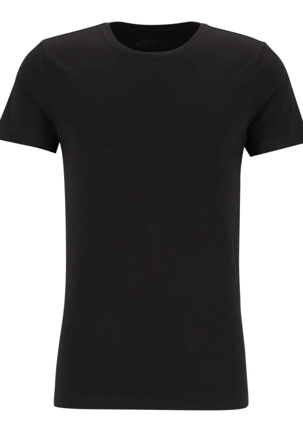 TEN CATE Basics men T-shirt (2-pack), heren T-shirts O-hals, zwart