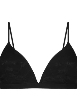 TEN CATE Basics women voorgevormde bh met kant (1-pack), dames BH, zwart
