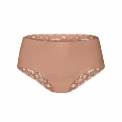 TEN CATE Secrets Lace women hipster met kant (1-pack), dames slip lage taille, roze bruin