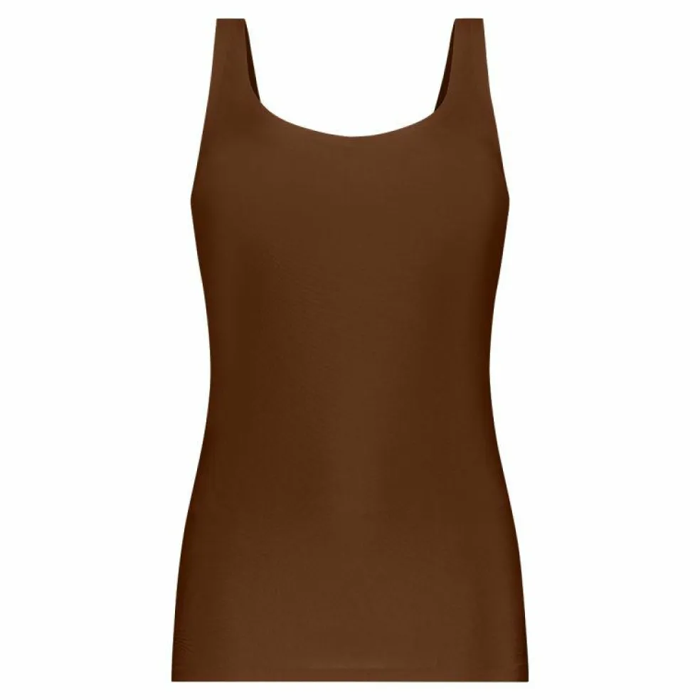 TEN CATE Secrets Lace women singlet 2-way (1-pack), dames singlet, kokosnoot