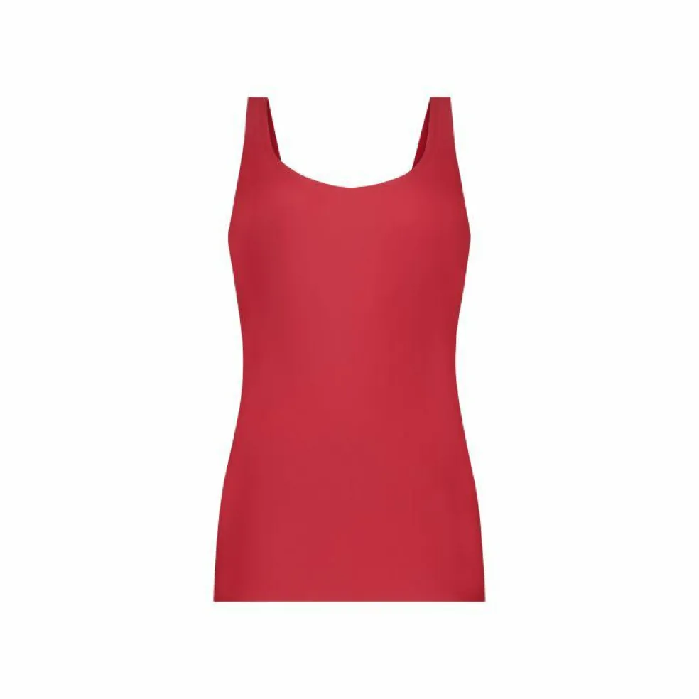TEN CATE Secrets Lace women singlet 2-way (1-pack), dames singlet, rood