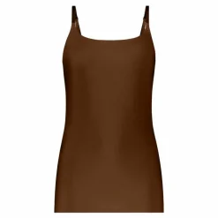 TEN CATE Secrets Lace women spaghetti top (1-pack), dames singlet, kokosnoot