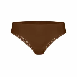 TEN CATE Secrets women brazilian met kant (1-pack), dames slip lage taille, kokosnoot