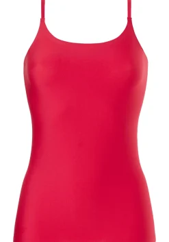 TEN CATE Secrets women spaghetti top (1-pack), dames hemd smalle bandjes, rood