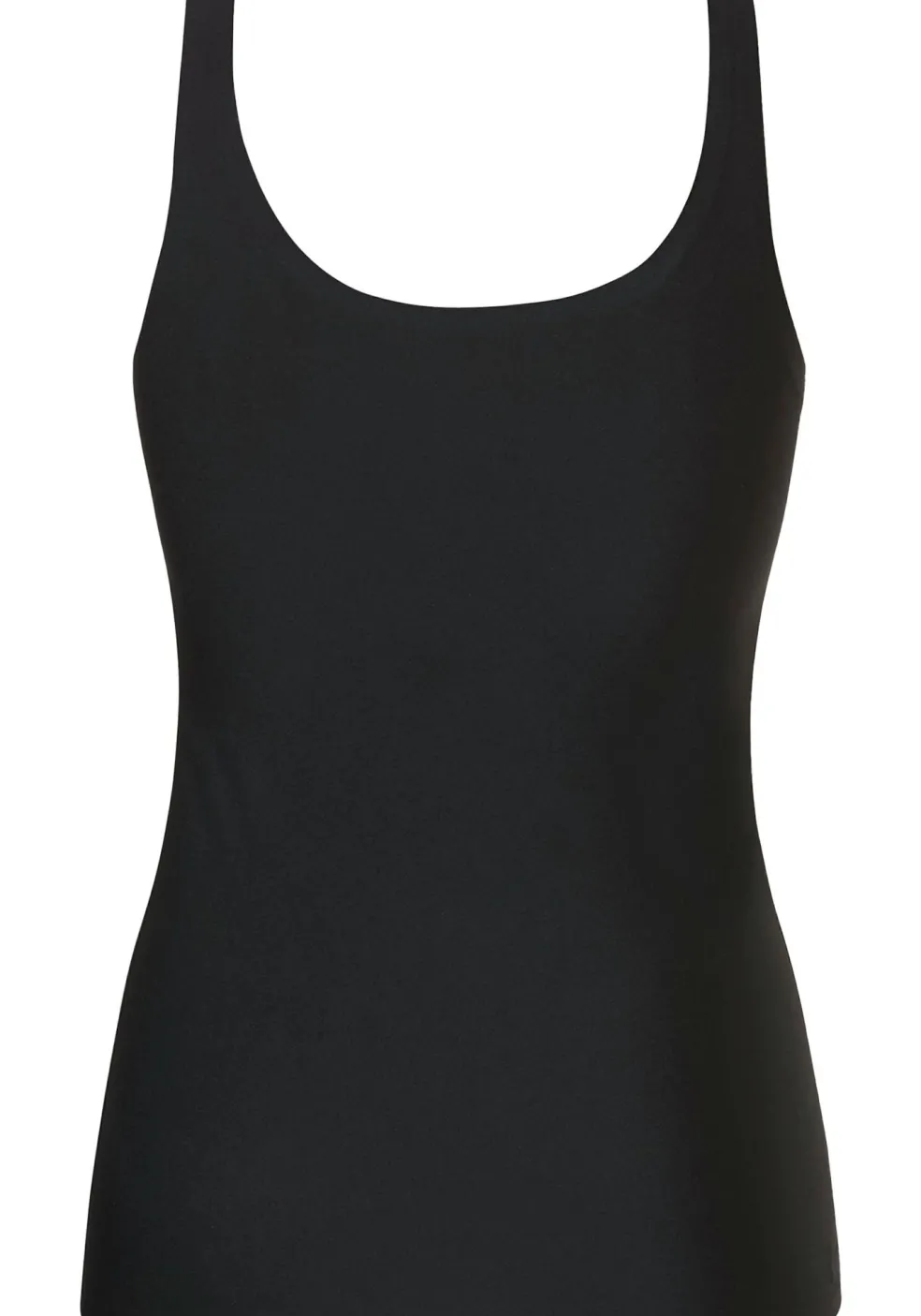 TEN CATE Secrets women top 2-way (1-pack), dames hemd O- en V-hals, zwart