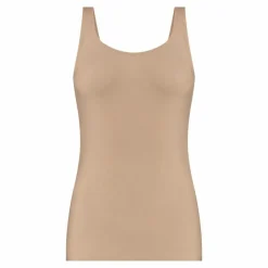 TEN CATE Secrets women 2-way singlet cotton (1-pack), dames singlet, walnoot bruin
