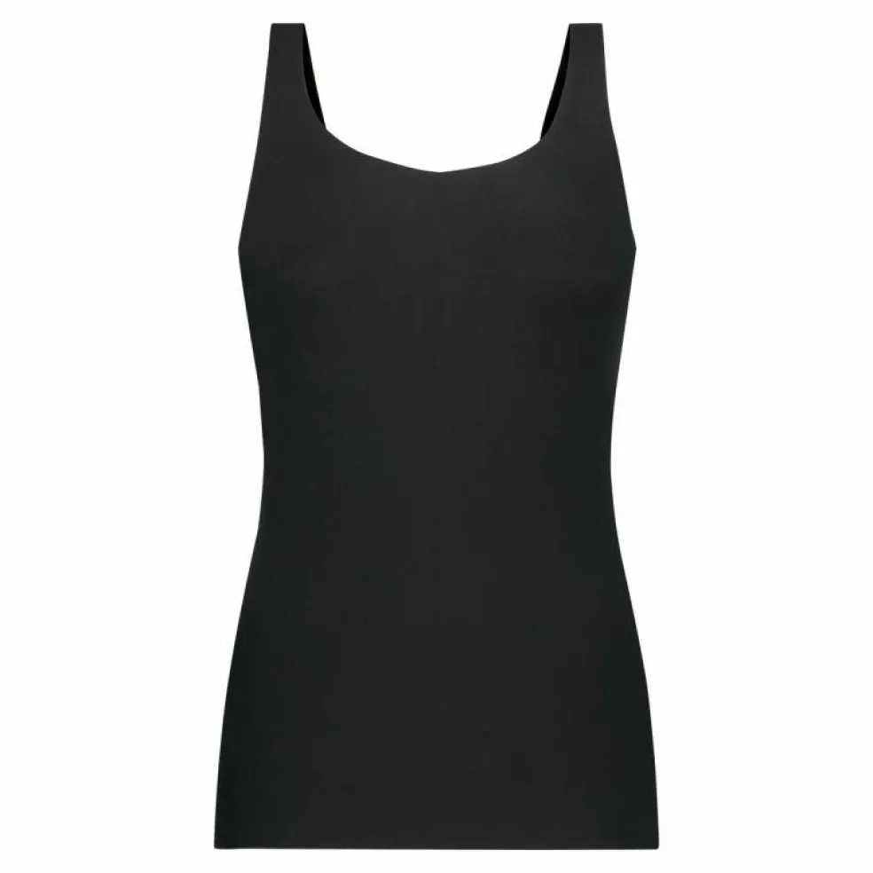 TEN CATE Secrets women 2-way singlet cotton (1-pack), dames singlet, zwart