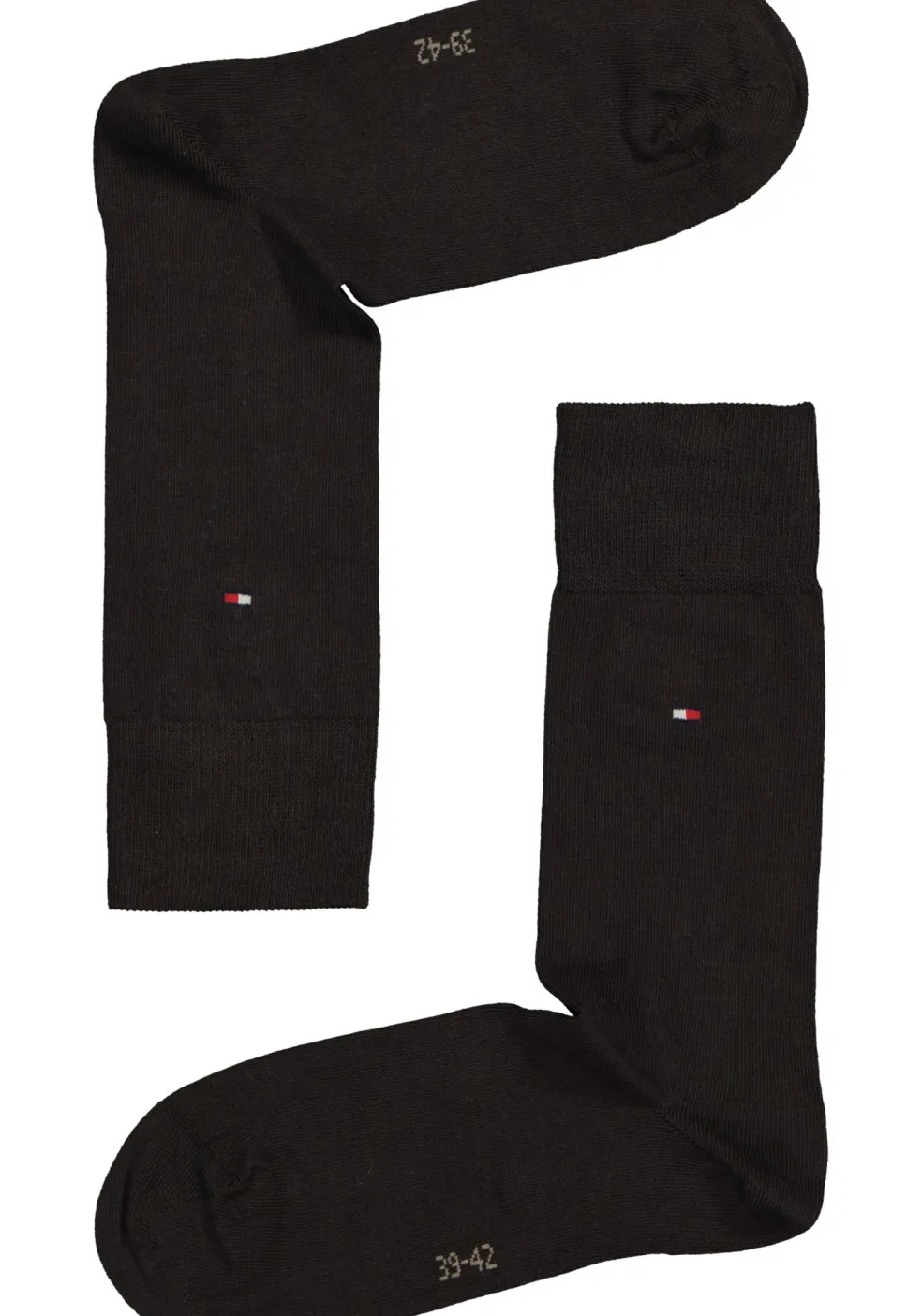 Tommy Hilfiger Classic Socks (2-pack), herensokken katoen, donkerbruin