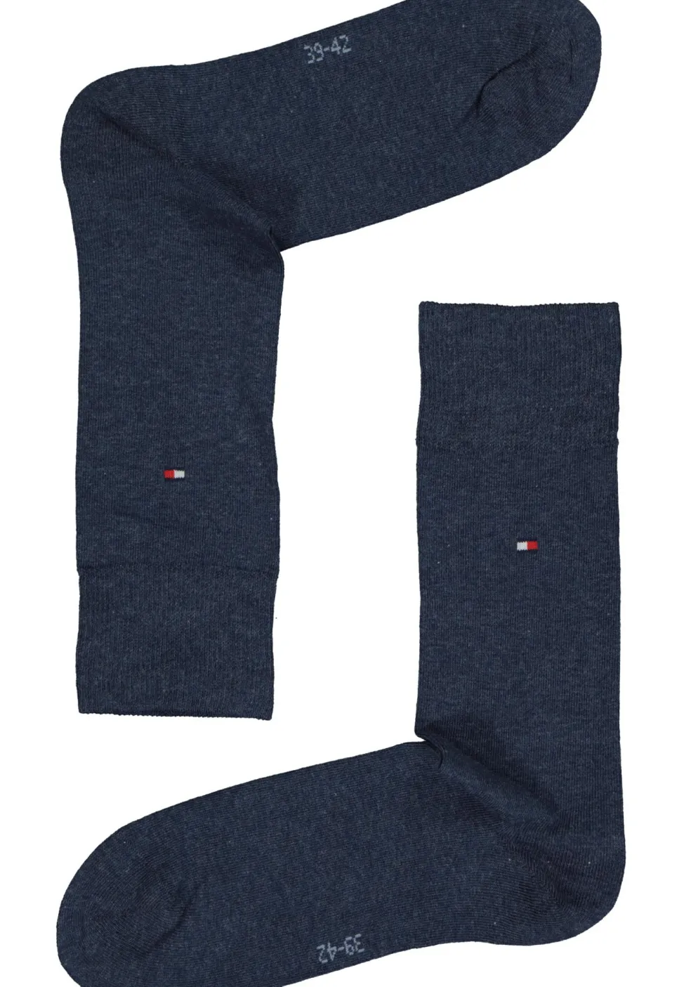 Tommy Hilfiger Classic Socks (2-pack), herensokken katoen, jeans blauw