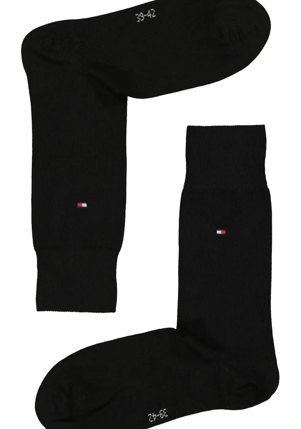 Tommy Hilfiger Classic Socks (2-pack), herensokken katoen, zwart