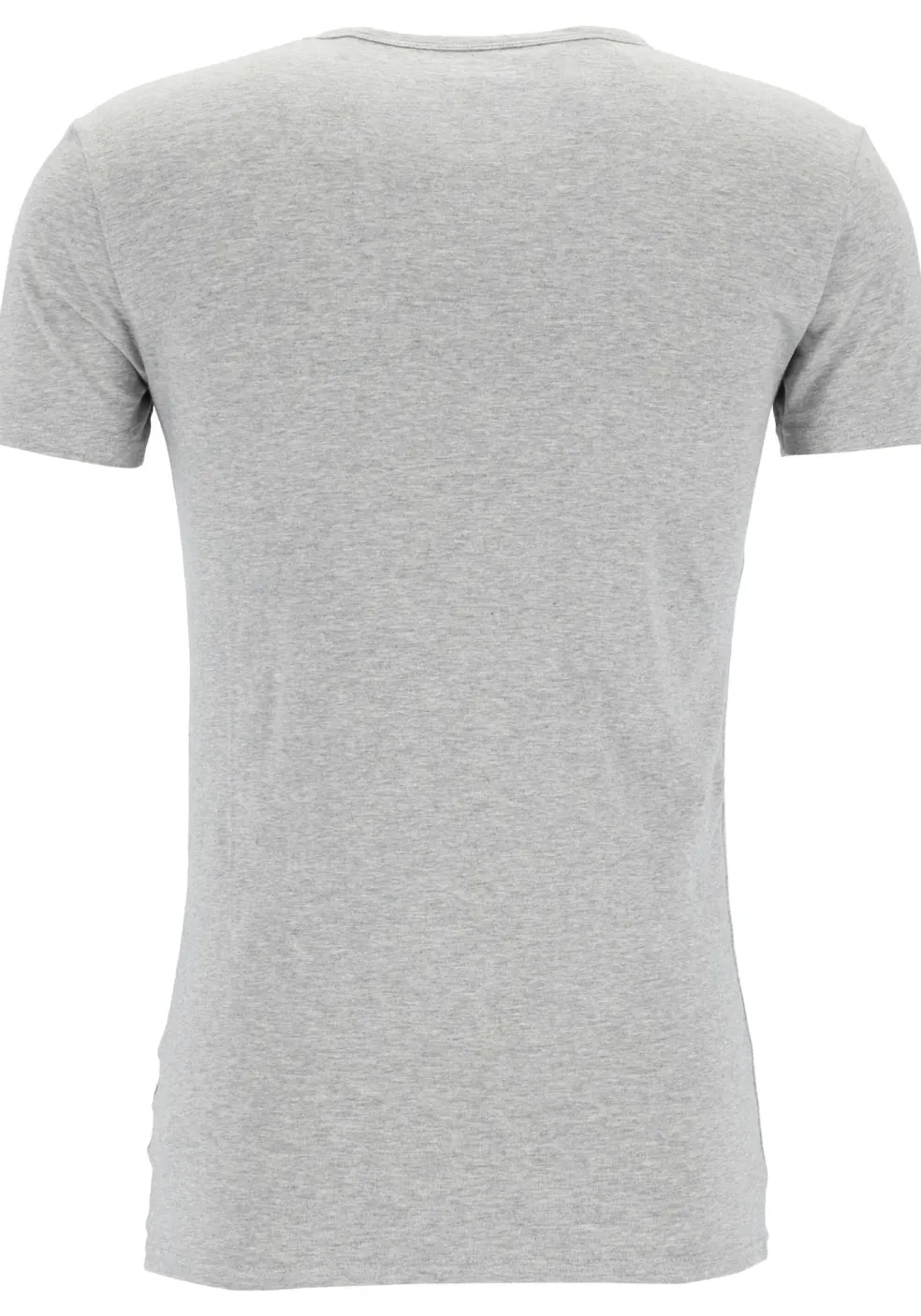 Tommy Hilfiger Cotton stretch T-shirts (3-pack), heren T-shirt V-hals, zwart, grijs en wit