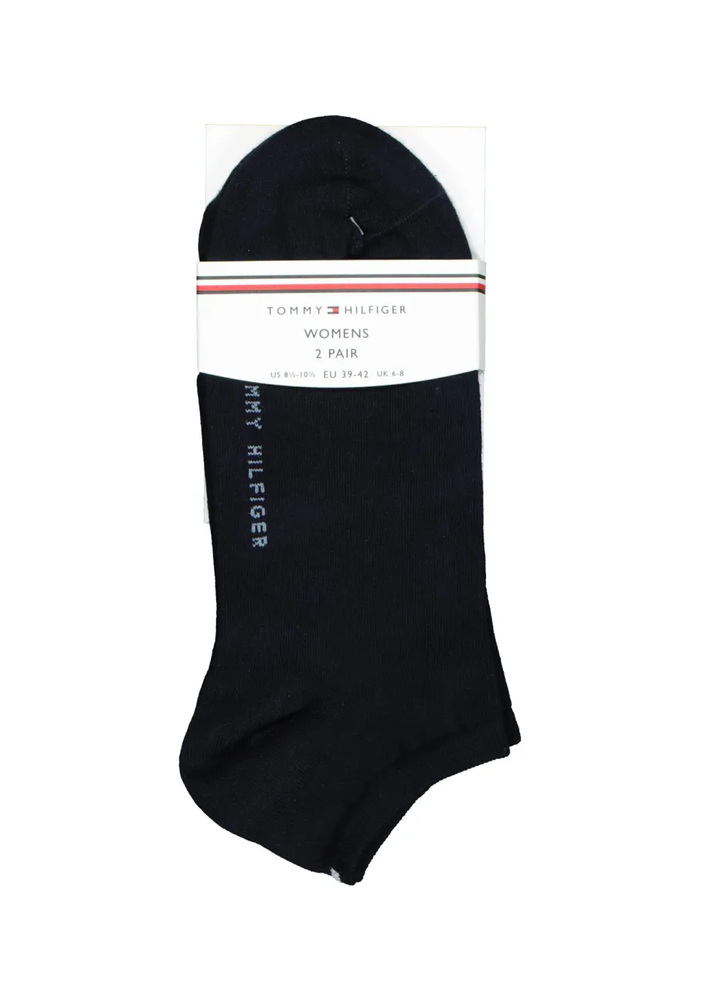 Tommy Hilfiger damessokken Sneaker (2-pack), korte enkelsok katoen, donkerblauw
