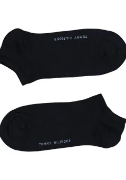 Tommy Hilfiger damessokken Sneaker (2-pack), korte enkelsok katoen, donkerblauw