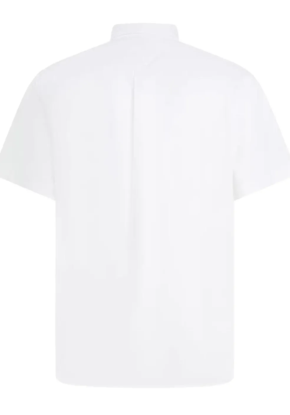 Tommy Hilfiger Flex Poplin Regular Fit Shirt, korte mouw, popeline, wit