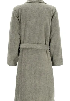 Tommy Hilfiger heren badjas, dik badstof, grijs