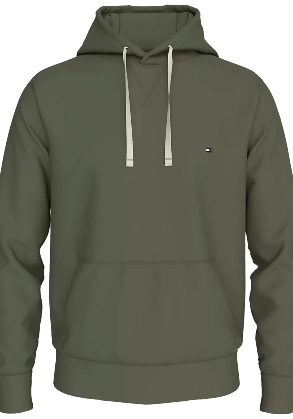 Tommy Hilfiger heren hoodie katoen, groen