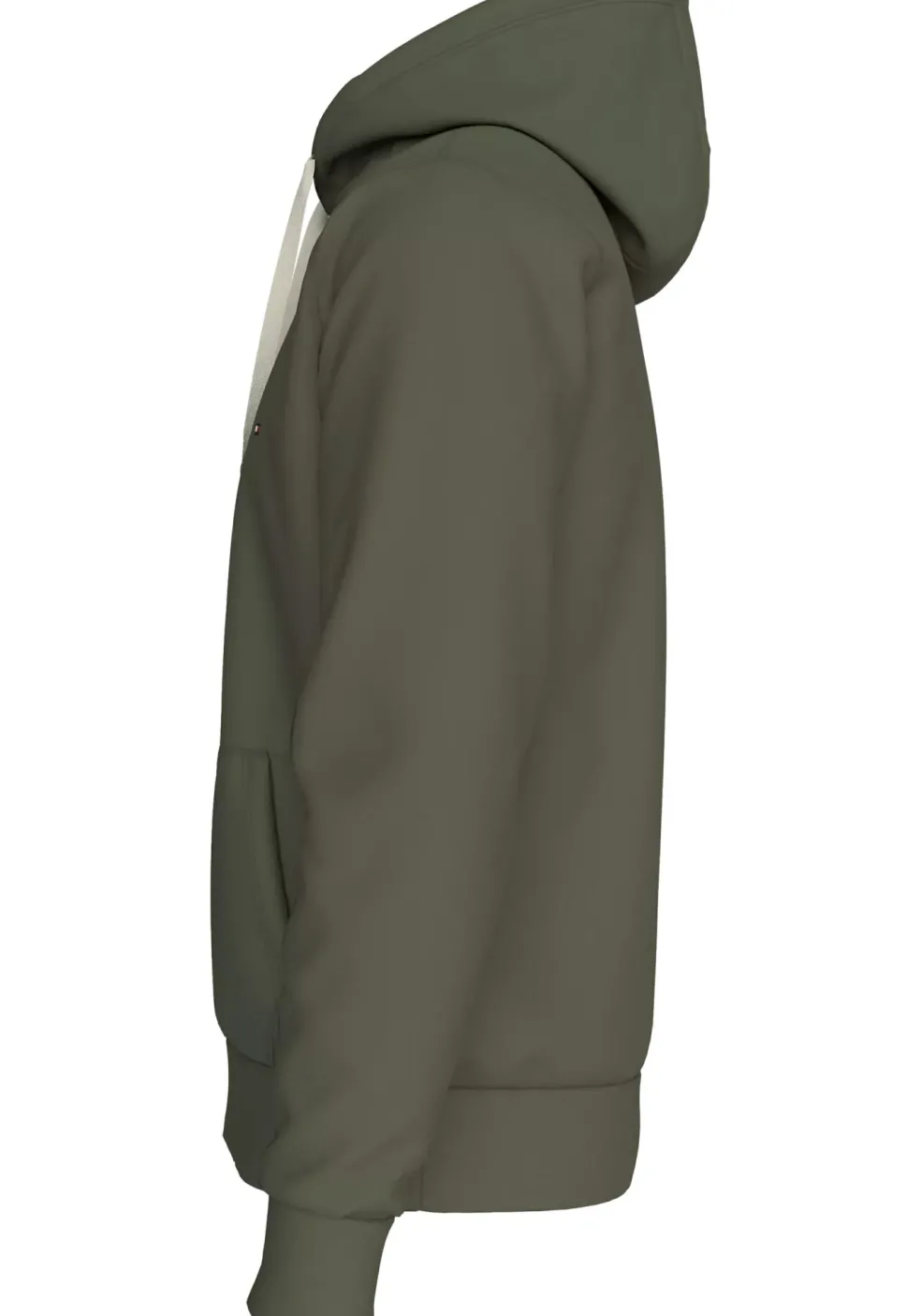 Tommy Hilfiger heren hoodie katoen, groen
