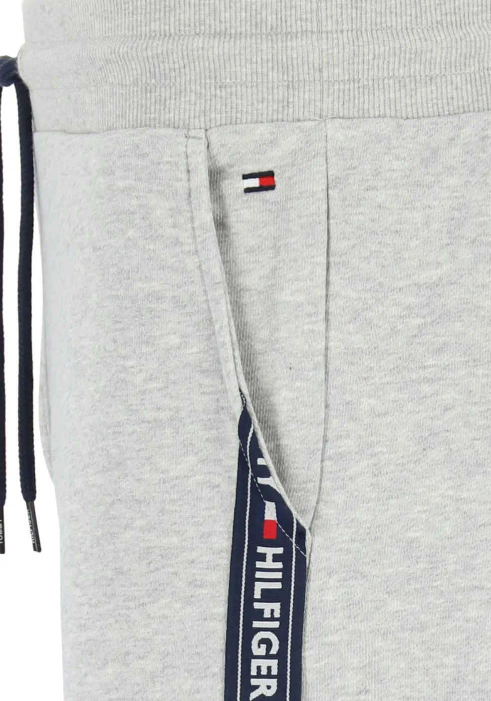 Tommy Hilfiger heren joggingbroek, normale dikte, grijs